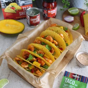 Tacos z krewetkami Odżywiaj się zdrowo Casa de Mexico