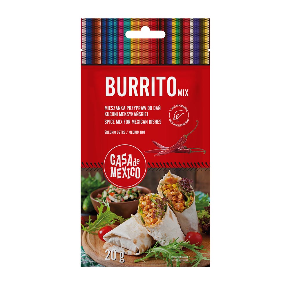 Przyprawa do burrito 20g Casa de Mexico