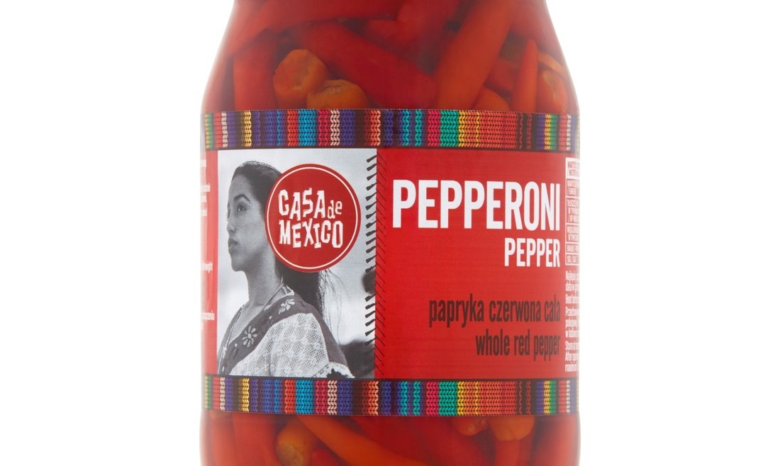 Papryka pepperoni czerwona cała 325g Casa de Mexico