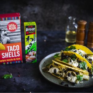 Vege taco z cukinią i czarną fasolą Mientablog Casa de Mexico