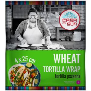 Tortilla wrap 25 cm – 4 szt. 240g Casa del Sur